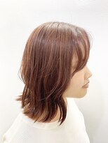 ヘアアンドスパサロン ラグ(hair&spa salon LAG)&nbsp;上品ピンクブラウンカラー