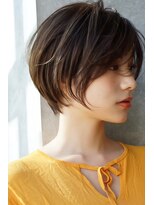 エインアンリー 表参道(AIN.ANLY.)&nbsp;大人かわいい小顔カット☆クールショート☆ピンクベージュ