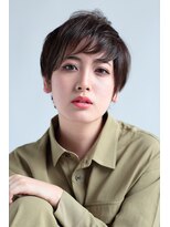 スピン ヘアー 烏丸店(Spin hair) タイトなシルエットの【マニッシュショート】