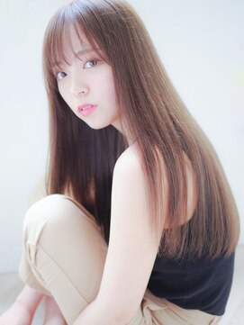 レジナヴィータ 栄(Reginavita) 【Reginavita栄】ストレート ロング グレーベージュ @yuya