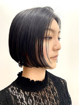 オンザ(ONTHE) 『モードぱっつんボブ』