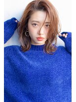 サングース(Sungoose)&nbsp;韓国風ミディ＃前髪くびれイメチェンラベンダーカラー