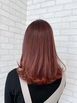デミヘアー(Demi hair)&nbsp;【Demi　hair】透け感が可愛いピンクベージュ