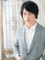 トニーアンドガイメン ホテル京阪仙台店(TONI&GUY MEN) オシャレビジカジ黒髪マッシュウルフa