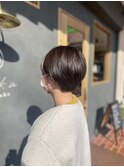 可愛い丸みショート