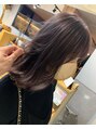 スタンド バイ ヘアー(STAND By HAIR) くすみラベンダーグレージュ＊イルミナカラー/ヘッドスパ