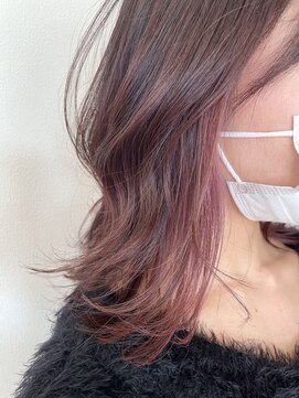 リアン 熊谷本店(Rien) イヤリングカラー×ピンク