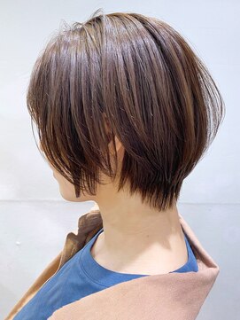 アイティー バイ アルバム 中野店(IT by ALBUM) ミニショート_ショコラベージュボブルフベビーバング_ba342031