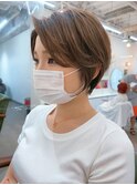 ショートボブ/ミニボブ/マッシュ/切りっぱなし/柏駅