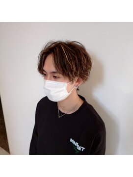 パシフィックダズールコパン(Pacific Dazzle copain) 神戸メンズパーマ　メンズセット　メンズカット