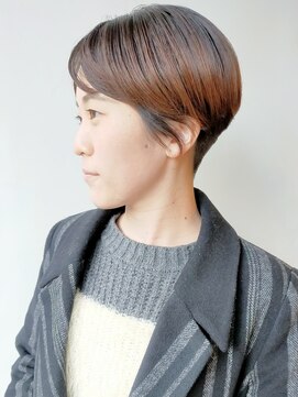 モリオフロムロンドン 原宿本店(morio from London) 【morio原宿】刈り上げハンサムショート 前髪あり