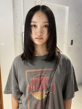 コフィー バイ メルト 吉祥寺(cofy by melt) 【中澤彩乃】シャギーレイヤーミディアム顔まわりカットウルフ