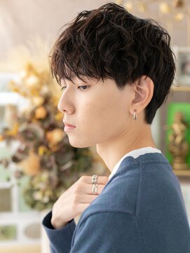 カバーヘア ブリス 大宮西口(COVER HAIR bliss) ツイストパーマモテ髪マッシュショートc3大宮20代30代40代