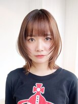 アイティーバイアルバム 八王子店(IT by ALBUM)&nbsp;カジュアルフェイスレイヤー_ピンクベージュ_ba461041