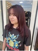 ピンク×レッドhair