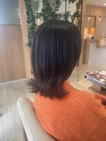 アドラーブル 長岡リップス旭岡店(adorable)&nbsp;20代30代ウルフインナーカラー立体感小顔丸み乾かすだけ