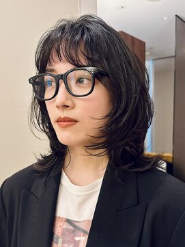 ビュートリアム265(BEAUTRIUM 265) ウルフカット/ミディアムレイヤー/レイヤーカット/銀座/黒髪