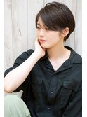 ハンサムショート浦和美容室ARTS荒巻充カット前髪ありイメチェン