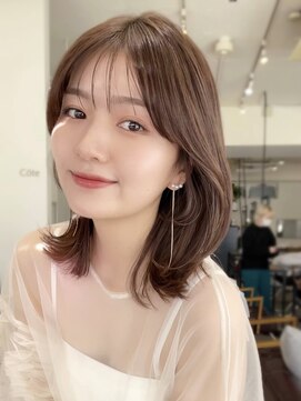 コート 表参道(Cote) Cote 美髪/エアリーロング/顔まわり/前髪カット/韓国レイヤー