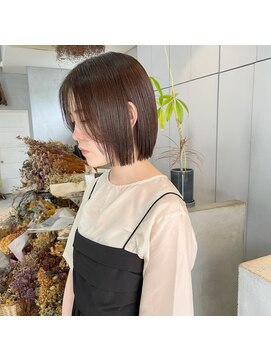 ミント(mint) ストレートボブ！切りっぱなし顔◎