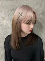 ソル バロール 表参道(SOL .valor)&nbsp;ネビージュ[表参道駅/青山/ケアブリーチ/ダブルカラー]