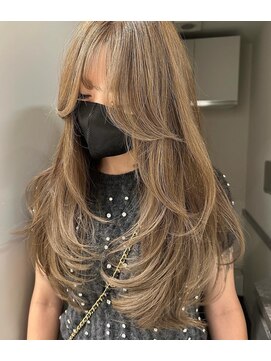 ザシェノンアオヤマ(THE CHAINON AOYAMA) 極上ワンホンレイヤー髪質改善プレミアムカラー