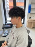 波巻きスパイラルパーマ