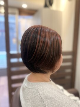 フリージア(freesia) アンブレラカラー/ハイトーンカラー/ショート