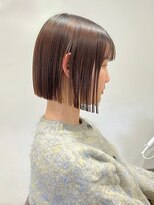 トマト(TOMTO)&nbsp;【RENA】切りっぱなしボブ_酸性ストレート