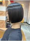 メルティカラー似合わせカットウェーブミディアム縮毛矯正