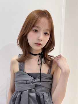 ロール 博多(Role) ミディアム/レイヤー/レイヤーボブ/ブリーチなし/ベージュ