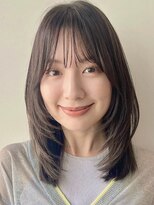 ガーデン 銀座(GARDEN)&nbsp;顔まわりレイヤー/イメチェン/ミニウルフ/チェリーブラウン/銀座