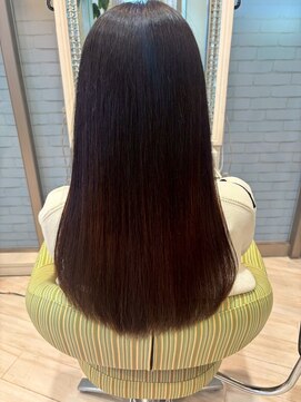 ビス ヘア アンド ビューティー 西新井店(Vis Hair&Beauty) 大人可愛い小顔こなれカールチョコレートカラーブリーチなし