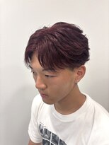 エムタニグチイプセ(M.TANIGUCHI ipse)&nbsp;毛流れショート×ワインレッド