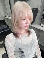 ガガ バイ ラシルフィード(GAGA by lasylphide)&nbsp;ミルクティーベージュ×ブラウン☆