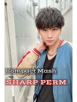 ネクストハラジュク(NEXT HARAJUKU)&nbsp;【曲がる縮毛矯正】フェザーパーマスサーフカールブルーブラック