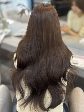 ラビス 浦和(Lovis) ハイライトカラー/アプリコットオレンジ/くびれヘア