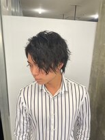 メンズサロン キング 高槻店(Men’s salon K!ng)&nbsp;波巻きツイストスパイラルパーマ/フェザーパーマ/眉毛/メンズ
