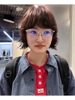 ナヌーク シブヤ(nanuk shibuya) ミニマルボブ/ココアグレージュ/チョコレートブラウン