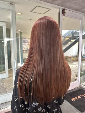 サンエンヘアー(lll_en hair) ピンクブラウン