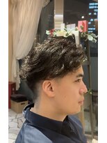 ヘアリゾート粋 ドゥオ 新宿南口店(dua)&nbsp;フェード風 ハードパーマ