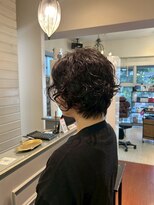 ヘアーアンドスパ アン コントゥール(hair&spa an contour)&nbsp;グラボブ　ウェーブ