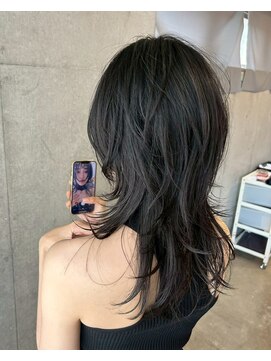 ジュノヘアージャパン 表参道(JUNO HAIR JAPAN) 黒髪/クラゲヘアー/オリーブグレー/小顔/ココアベージュ/渋谷