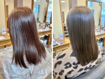 スタートアゲイン エスエー(Start Again .S.A)の写真/《髪質改善》一人ひとりのライフスタイルや髪の状態に合わせて、あなたの“なりたい”を実現◎