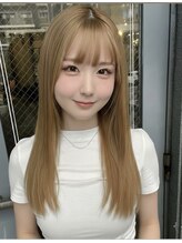 エレマルヤマ(ele maruyama)&nbsp;ハイトーンで透明感＊ローレイヤーでスタイリング楽チン