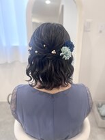 ブラン(Blanc) ハーフアップ