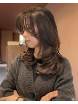 サボ 栄店(sabo)&nbsp;アッシュグレージュカラーハイトーンカラー顔周りブリーチ