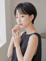 サンタフェ 岡崎店(Santa'Fe)&nbsp;脱白髪染め/白髪ぼかしカラー/大人ボブ/ハンサムショート