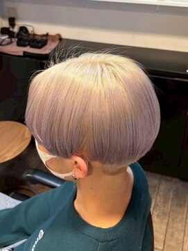 エクファ ヘア リゾート 大津 瀬田店(ex-fa hair resort) イメチェン/ピンクベージュ/アンブレラカラー/前髪/大津/瀬田
