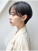 30代40代ハンサムショート×前髪長め◎大人可愛い小顔ヘア
